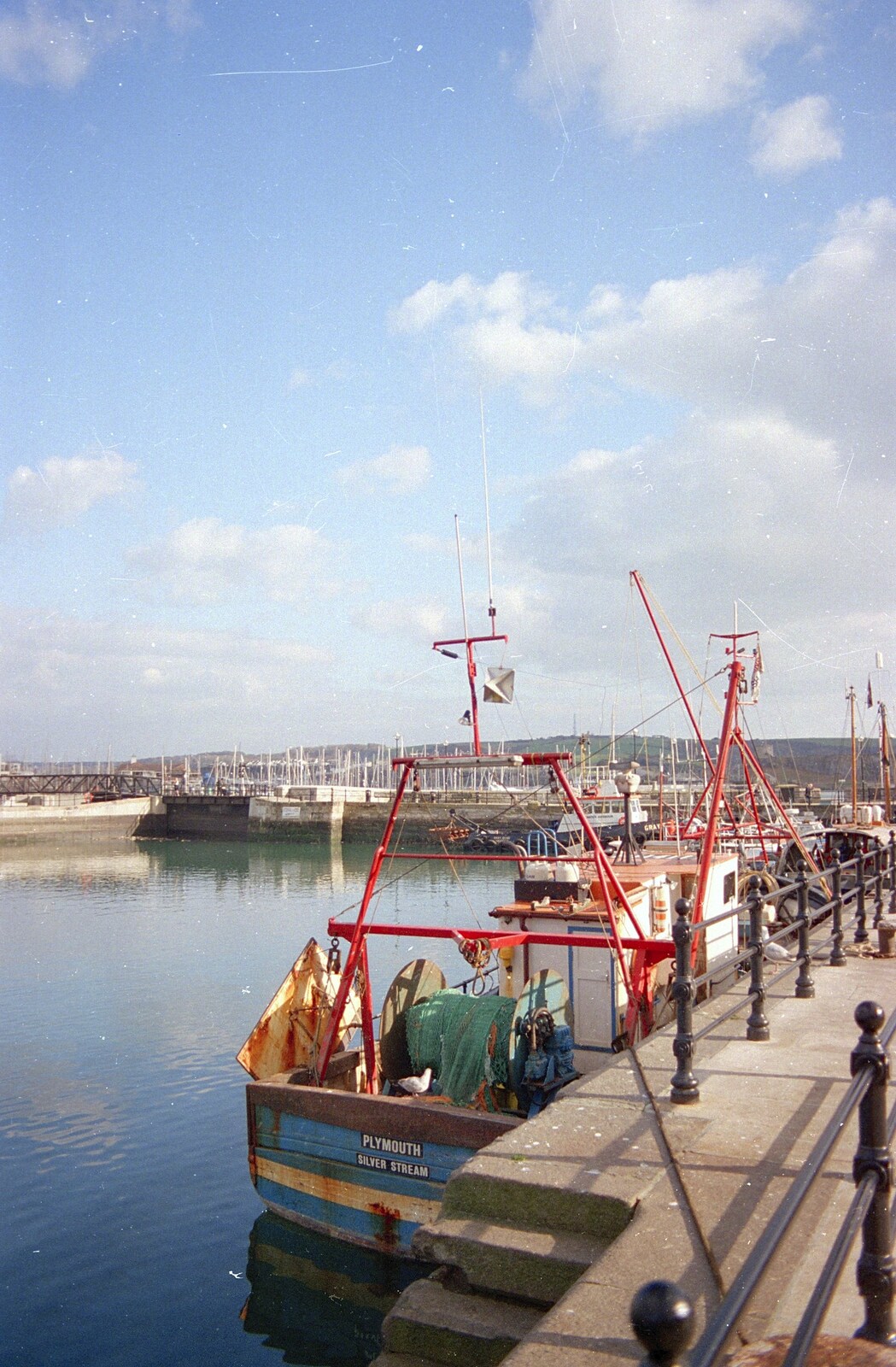 Sutton Harbour from Uni: A CISU Trip To Plymouth, Devon - 16th March 1996