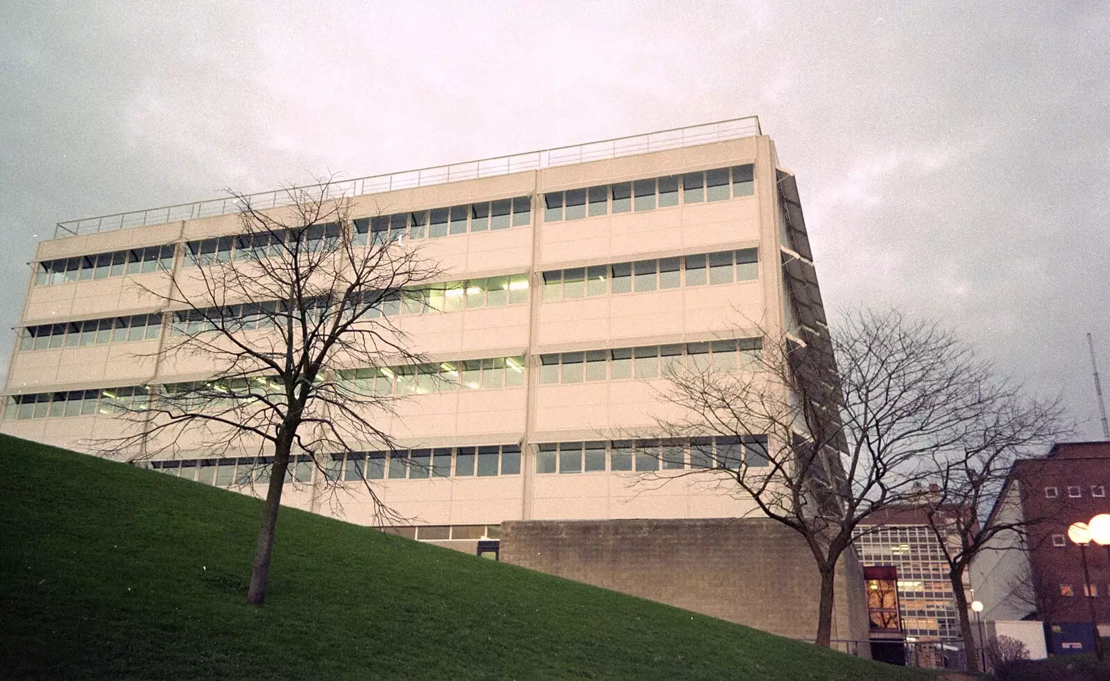 The GTB/Babbage Building, from Uni: A CISU Trip To Plymouth, Devon - 16th March 1996