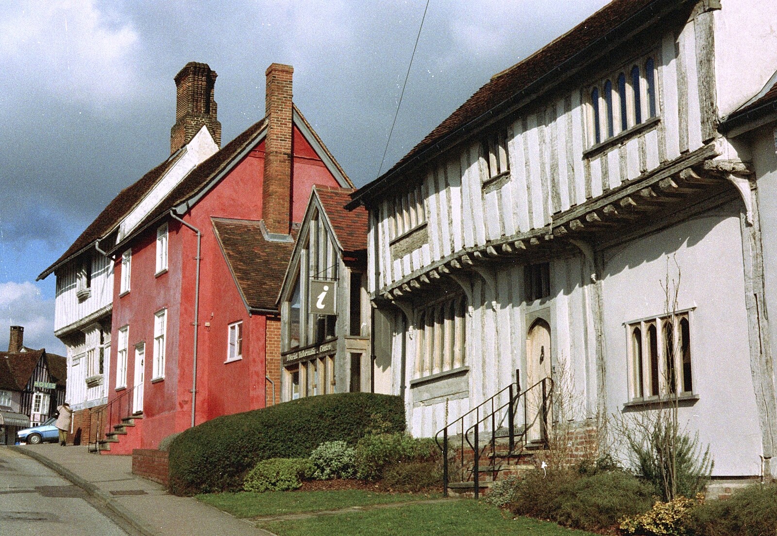 The Tourist Information office from Mother and Mike Visit, Lavenham, Suffolk - 14th April 1996