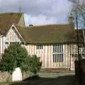 Another view of the orange house, Mother and Mike Visit, Lavenham, Suffolk - 14th April 1996