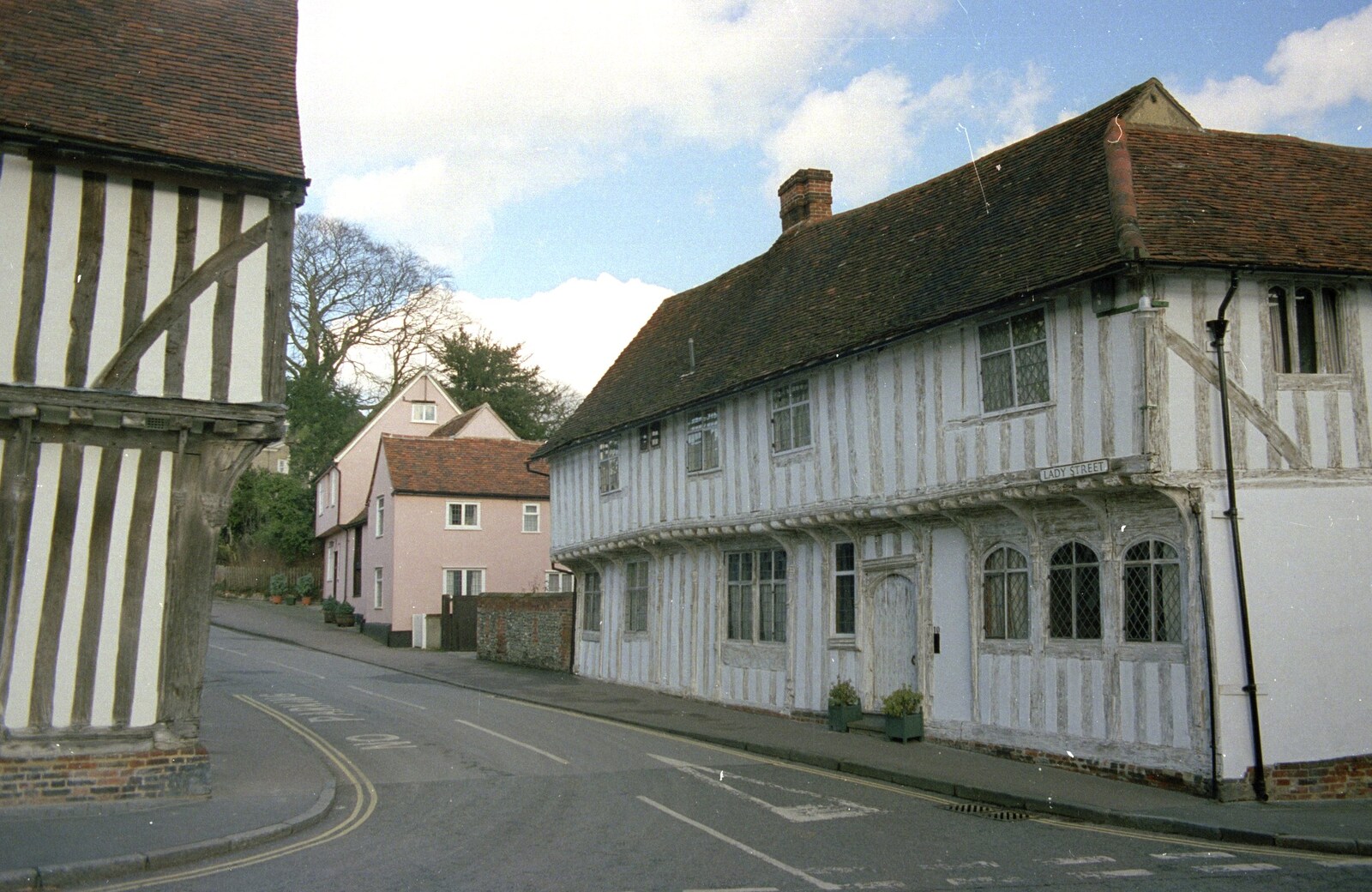 Another timber-framed building from Mother and Mike Visit, Lavenham, Suffolk - 14th April 1996