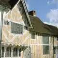 The orange house, Mother and Mike Visit, Lavenham, Suffolk - 14th April 1996