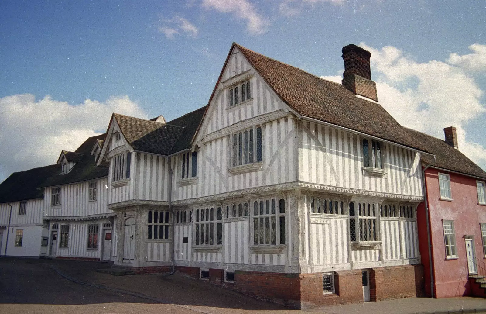 The Lavenham Guildhall, from Mother and Mike Visit, Lavenham, Suffolk - 14th April 1996