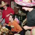 Trevor does tequila, CISU, Los Mexicanos and the Inflatable Woman, Ipswich, Suffolk - 25th April 1996