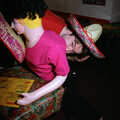 Tim tops up the inflatable woman, CISU, Los Mexicanos and the Inflatable Woman, Ipswich, Suffolk - 25th April 1996