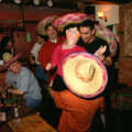 CISU, Los Mexicanos and the Inflatable Woman, Ipswich, Suffolk - 25th April 1996, The inflatable woman has a sombrero on