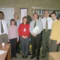 Campbell Leaves CISU, Suffolk County Council, Ipswich, Suffolk - 4th May 1996, Another group photo