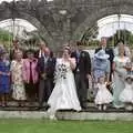 A wedding photo, Riki's Wedding, Treboeth, Swansea - 7th May 1996