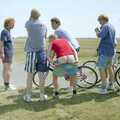 John Willy gets his arse out, The First BSCC Bike Ride to Southwold, Suffolk - 10th June 1996