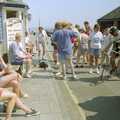 The scene outside the Lord Nelson, The First BSCC Bike Ride to Southwold, Suffolk - 10th June 1996