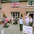 Hanging around, waiting, The Norwich Union Mail Coach Run, The Swan Inn, Brome - 15th June 1996