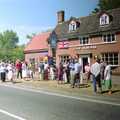 More milling throngs, The Norwich Union Mail Coach Run, The Swan Inn, Brome - 15th June 1996