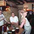 Jimmy finishes, A Welly Boot of Beer at the Swan Inn, Brome, Suffolk - 15th June 1996