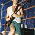 In a guitar moment, Sean's ElstedBury Festival, Elsted, West Sussex - 12th July 1996