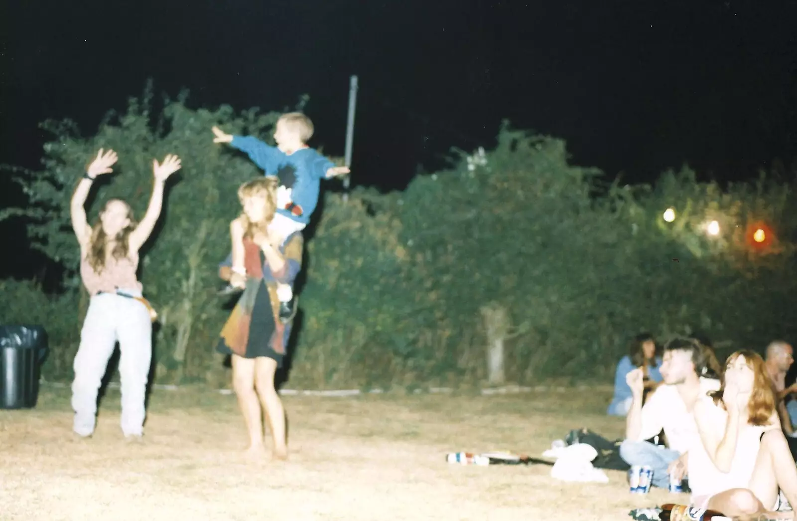 Festival crowds, from Sean's ElstedBury Festival, Elsted, West Sussex - 12th July 1996