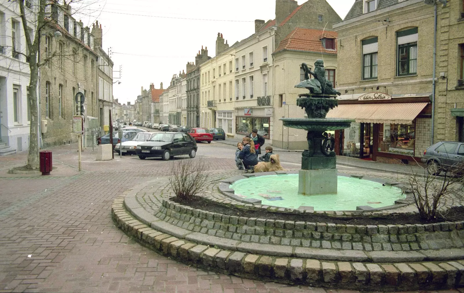 A French roundabout, from The BSCC Does Le Shuttle, and a CISU Party at Andrew's, Saint-Omer and Ipswich - 3rd August 1996