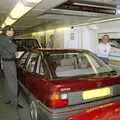 John Willy's car on Le Shuttle, The BSCC Does Le Shuttle, and a CISU Party at Andrew's, Saint-Omer and Ipswich - 3rd August 1996