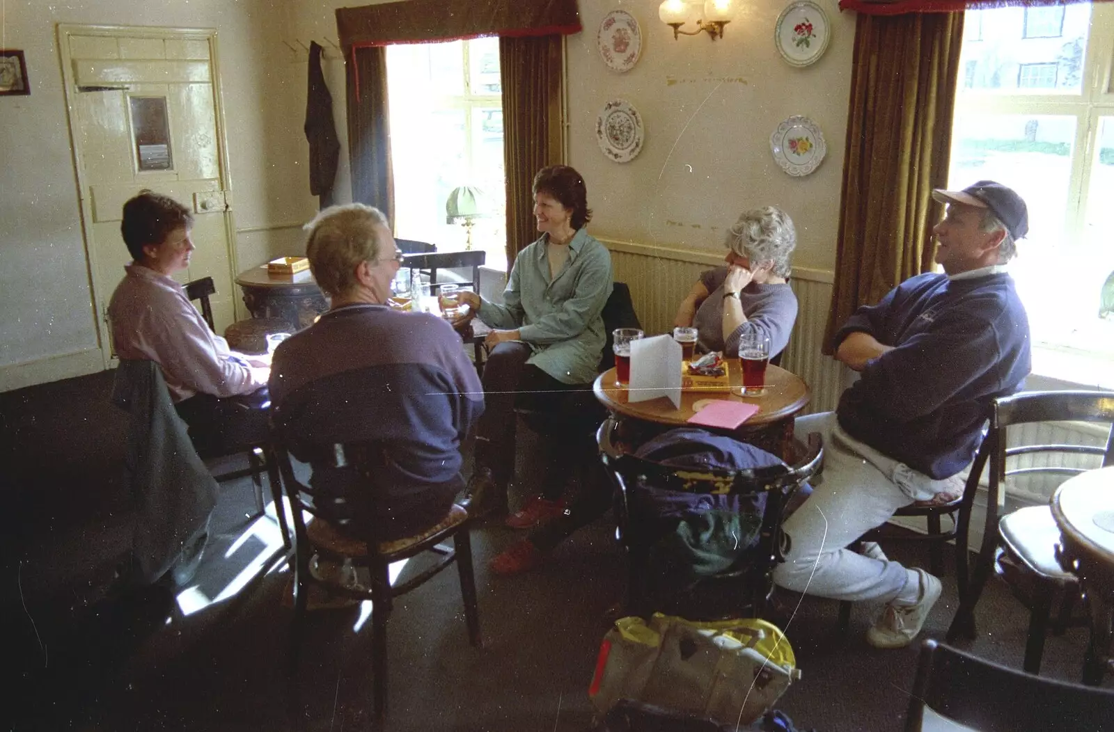 A BSCC gathering at Redgrave Cross Keys, from The BSCC Does Le Shuttle, and a CISU Party at Andrew's, Saint-Omer and Ipswich - 3rd August 1996