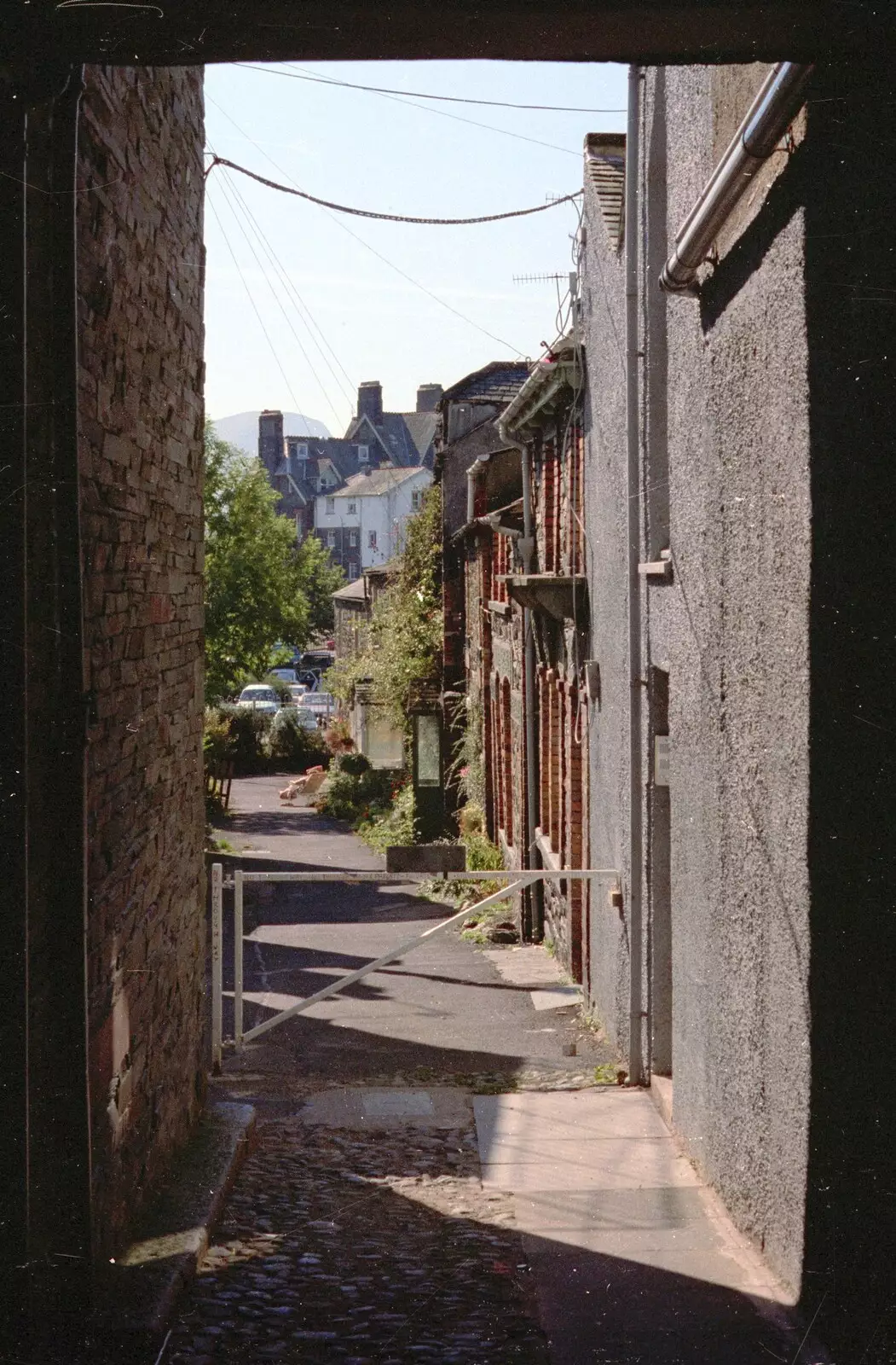 A Keswick back alley, from CISU At Low Briery, Keswick, Cumbria - 18th September 1996