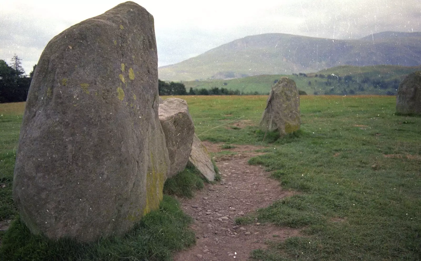 Castlerigg Stone Circle, from CISU At Low Briery, Keswick, Cumbria - 18th September 1996