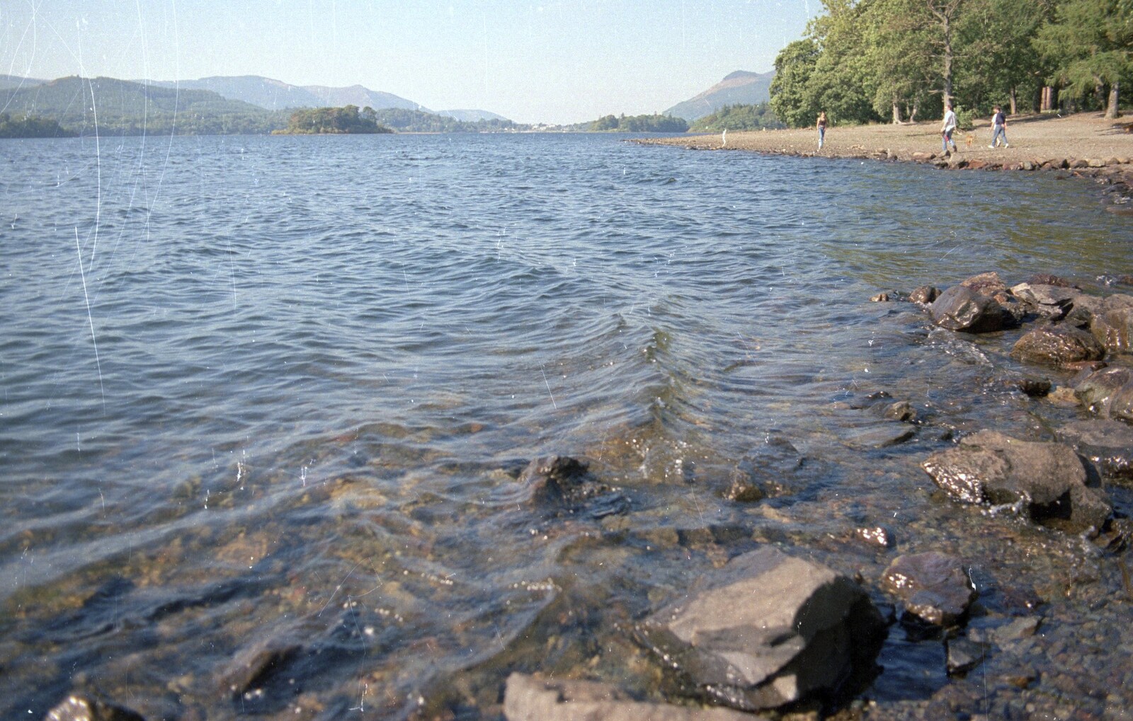 CISU Hang Around Keswick and The Briars, Cumbria - 16th September 1996: At the water's edge