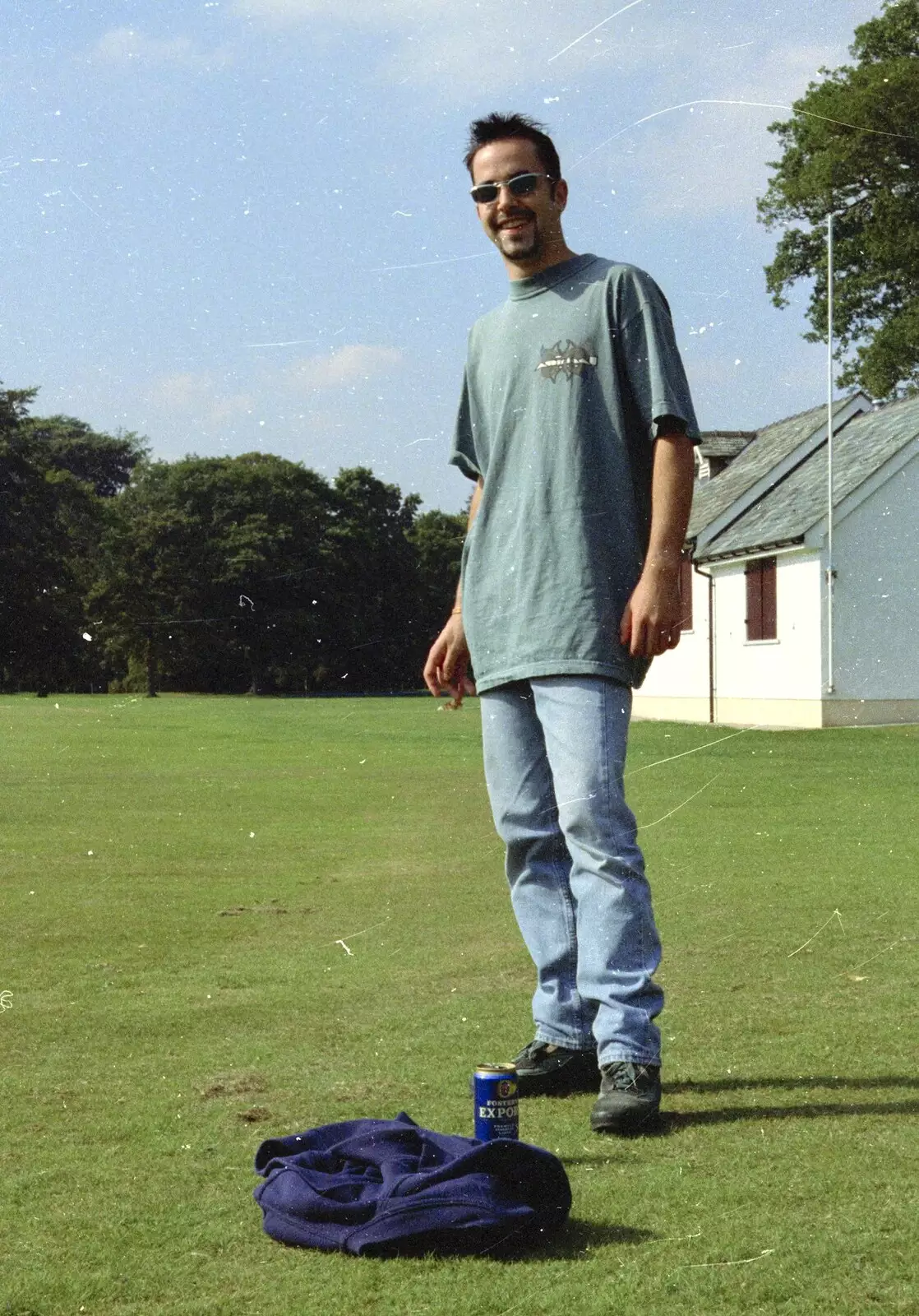 Trev and his £100 Guess shades, from CISU At Low Briery, Keswick, Cumbria - 18th September 1996