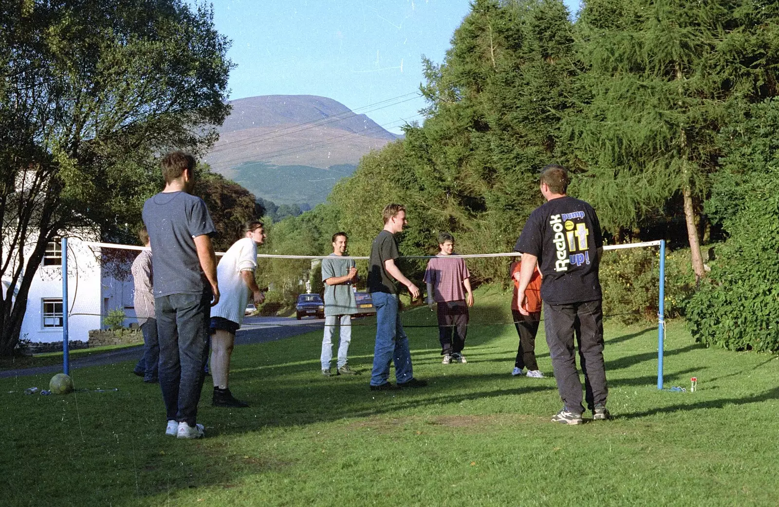 The game finishes, from CISU At Low Briery, Keswick, Cumbria - 18th September 1996