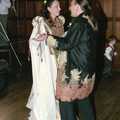 Sarah and Stuart have a bit of a dance, Stuart and Sarah's CISU Wedding, Naworth Castle, Brampton, Cumbria - 21st September 1996