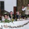 A speech moment from the best man, Stuart and Sarah's CISU Wedding, Naworth Castle, Brampton, Cumbria - 21st September 1996