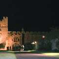 Stuart and Sarah's CISU Wedding, Naworth Castle, Brampton, Cumbria - 21st September 1996, Naworth castle at night