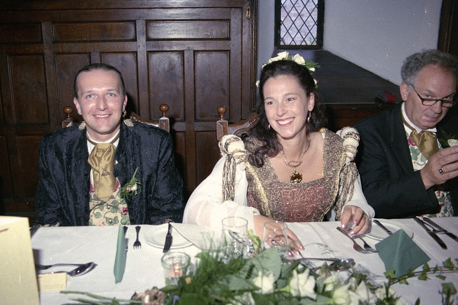 Stuart and Sarah's CISU Wedding, Naworth Castle, Brampton, Cumbria - 21st September 1996: Stuart and Sarah