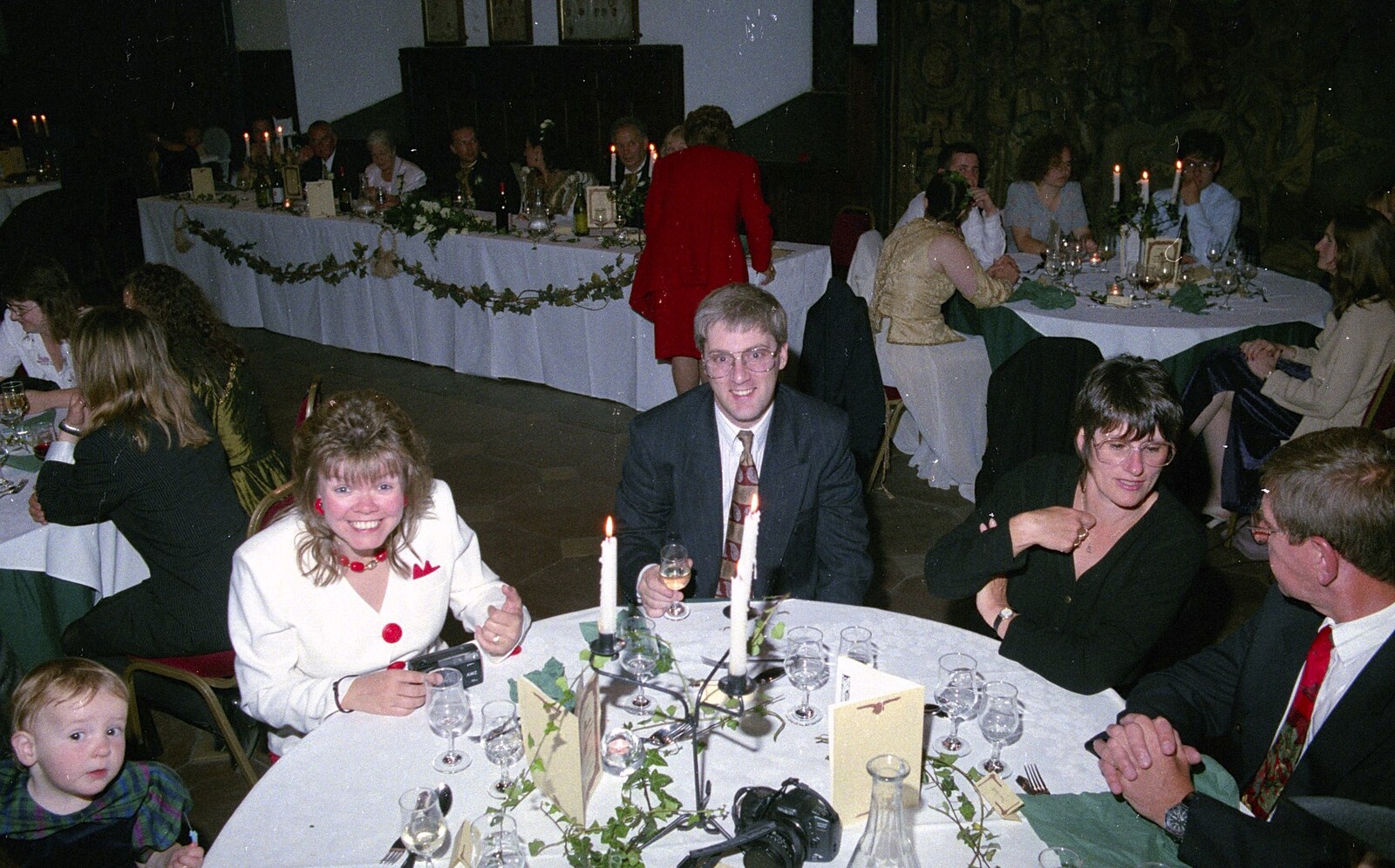 Stuart and Sarah's CISU Wedding, Naworth Castle, Brampton, Cumbria - 21st September 1996: Sheila and Adrian