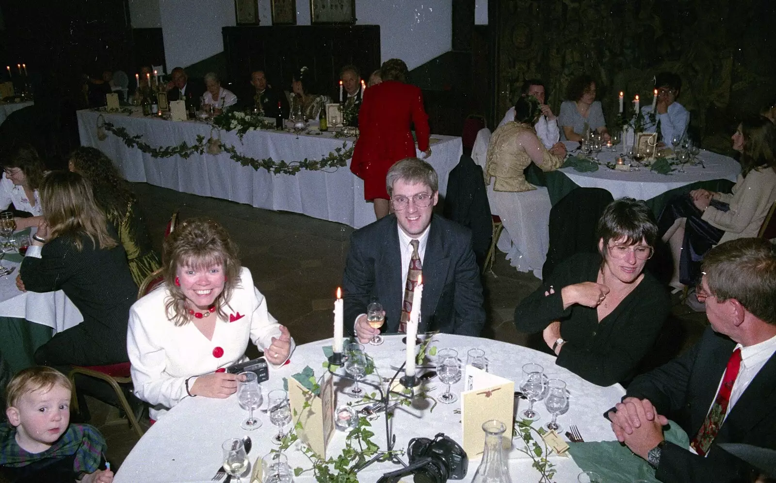 Sheila and Adrian, from Stuart and Sarah's CISU Wedding, Naworth Castle, Brampton, Cumbria - 21st September 1996