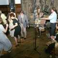 Stuart and Sarah's CISU Wedding, Naworth Castle, Brampton, Cumbria - 21st September 1996, Joe does some dancing