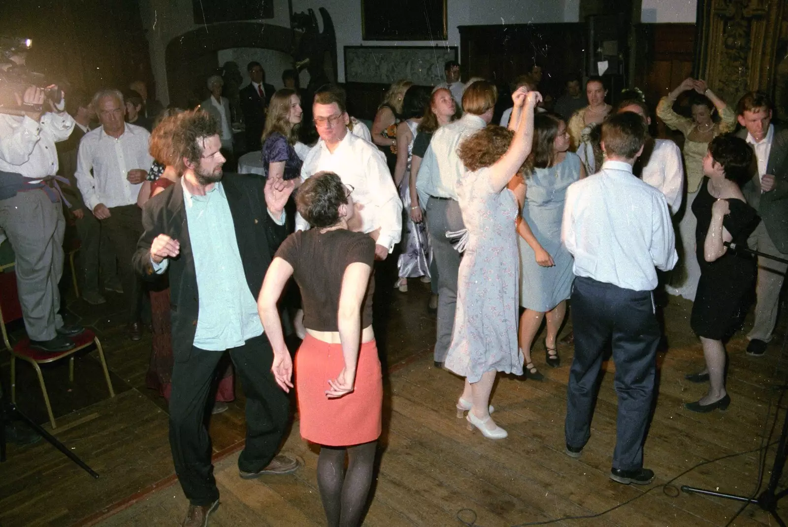 More dancing, from Stuart and Sarah's CISU Wedding, Naworth Castle, Brampton, Cumbria - 21st September 1996