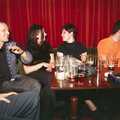 Stuart, Sarah, Lisa and Tim in the Social Club, A CISU Night at Los Mexicanos Restaurant, Ipswich - 15th December 1996