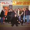 Outside Los Mexicanos on St. Helen's Street, A CISU Night at Los Mexicanos Restaurant, Ipswich - 15th December 1996