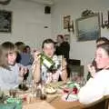 Martin's bottle appears to be empty, Hamish's Thirtieth Birthday, Hare and Hounds, Sway, Hampshire - 19th December 1996