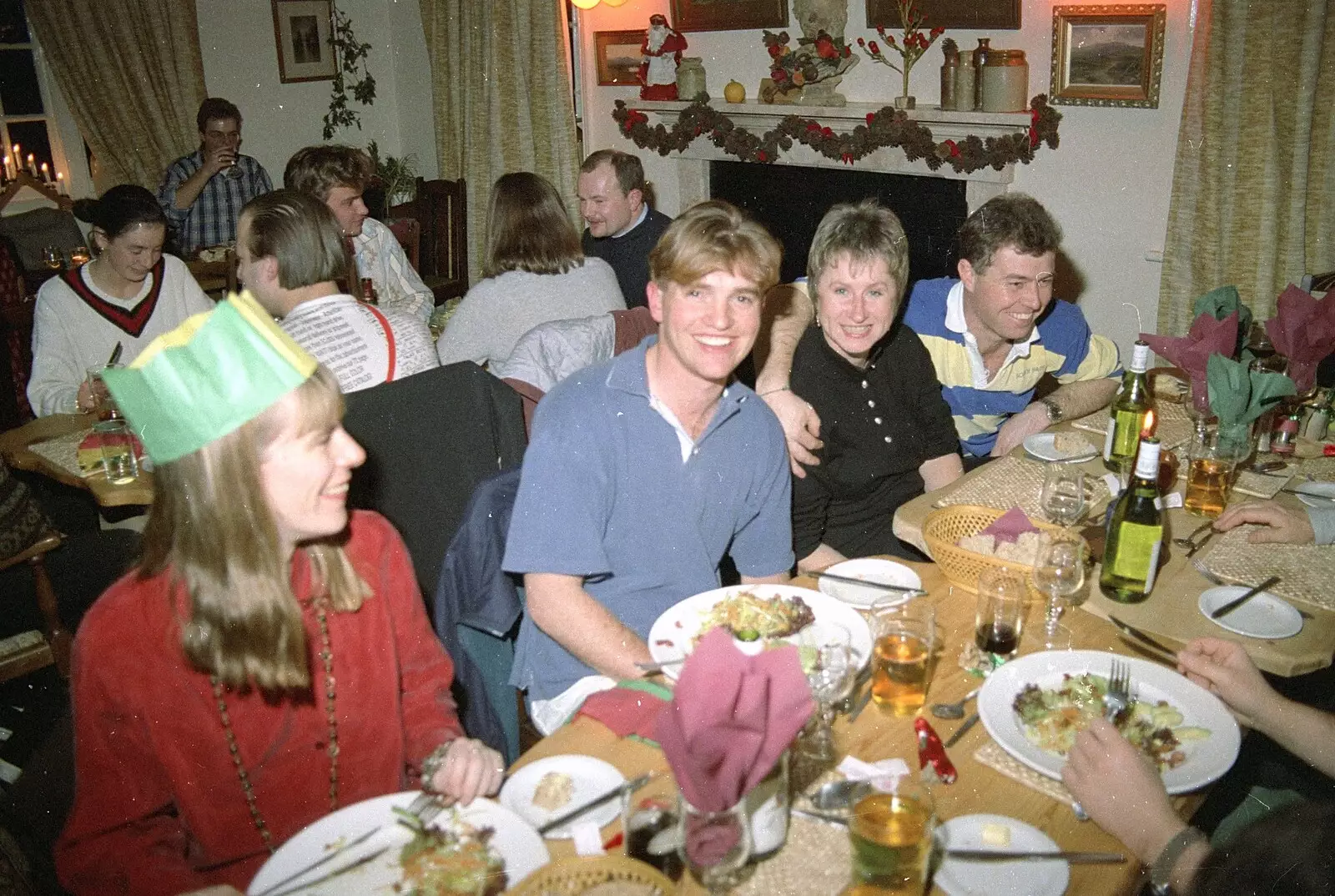 Party People, from Hamish's Thirtieth Birthday, Hare and Hounds, Sway, Hampshire - 19th December 1996