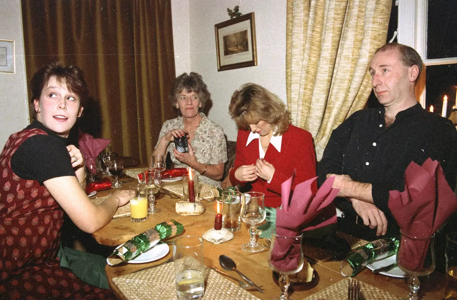 Sadie, Hamish's mum and Laura, from Hamish's Thirtieth Birthday, Hare and Hounds, Sway, Hampshire - 19th December 1996