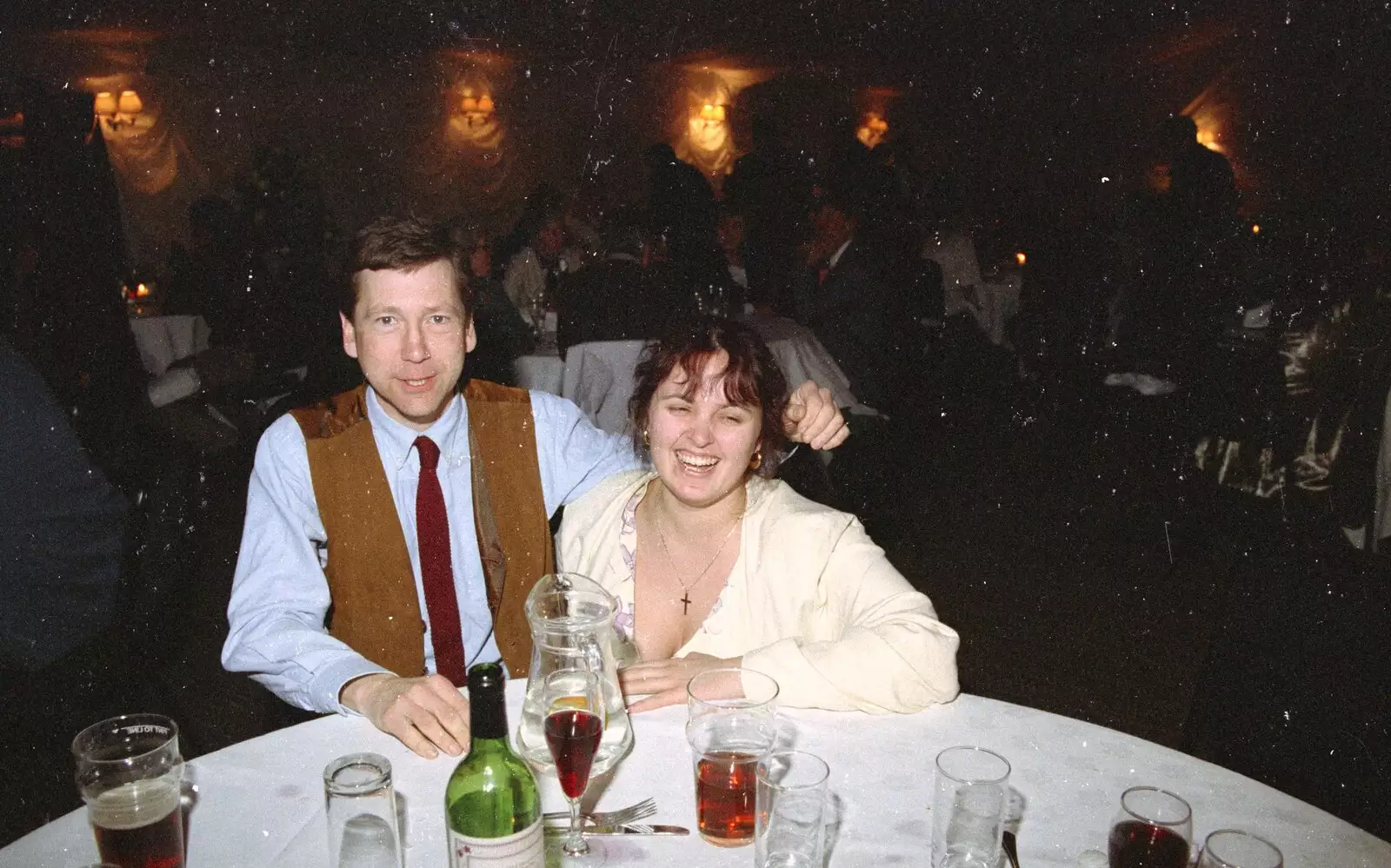 Apple and Samantha, from The Brome Swan at Graham and Pauline's Wedding, Gissing Hall, Norfolk - 28th April 1997