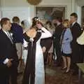 Inside Gissing Hall, The Brome Swan at Graham and Pauline's Wedding, Gissing Hall, Norfolk - 28th April 1997