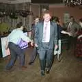 Wavy freaks out (Guns 'n' Roses is probably on), The Brome Swan at Graham and Pauline's Wedding, Gissing Hall, Norfolk - 28th April 1997