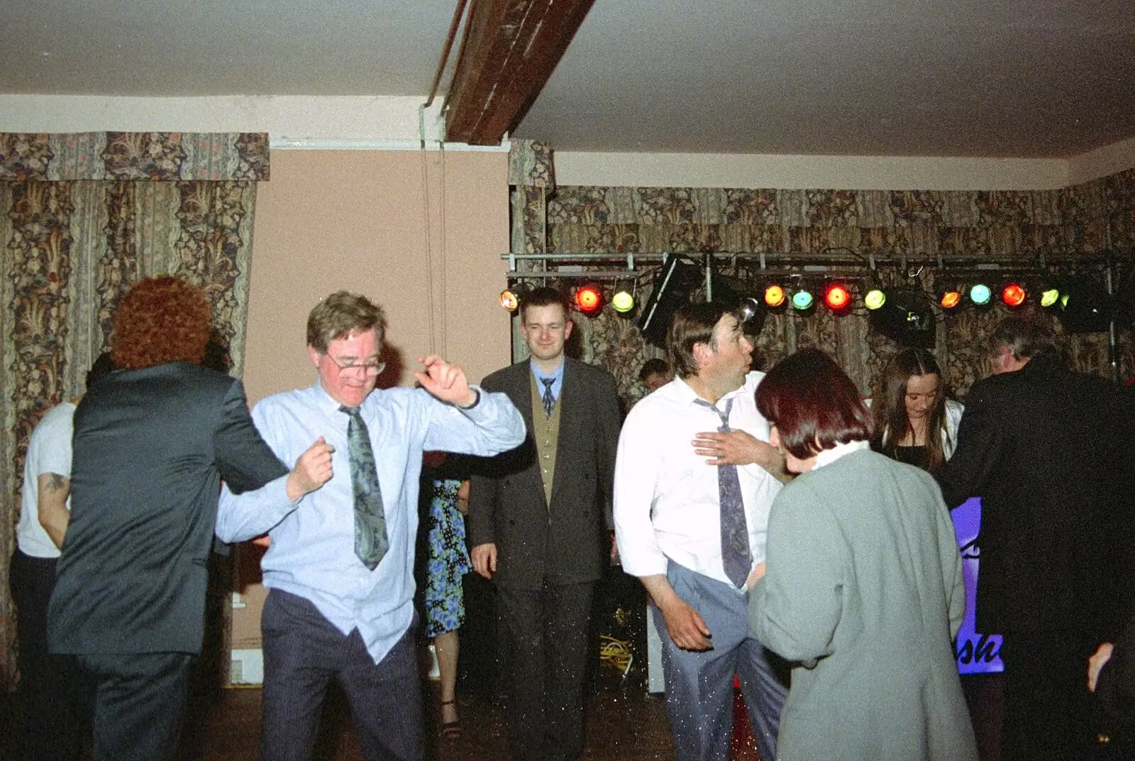 Nosher at the back of the room, from The Brome Swan at Graham and Pauline's Wedding, Gissing Hall, Norfolk - 28th April 1997