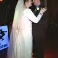 Pauline and Graham dance, The Brome Swan at Graham and Pauline's Wedding, Gissing Hall, Norfolk - 28th April 1997