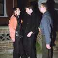 Trevor, Tim and Orhan on Foxhall Road, CISU: A Chinese Restaurant and SCC Sports Day, Ipswich and Norwich - 1st May 1997