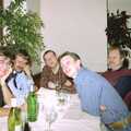 Phil, Dougie, Andrew and Brian, CISU: A Chinese Restaurant and SCC Sports Day, Ipswich and Norwich - 1st May 1997