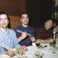 Trevor, Orhan and Tim, CISU: A Chinese Restaurant and SCC Sports Day, Ipswich and Norwich - 1st May 1997