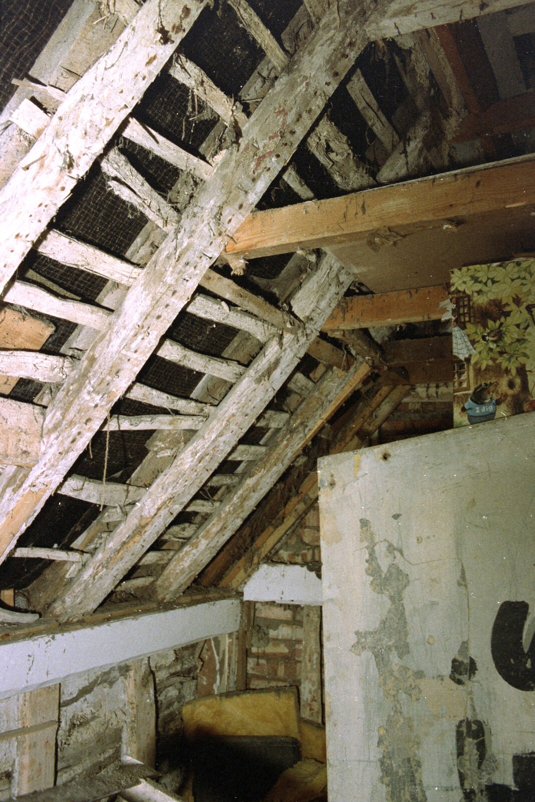 More wreckage from Hale-Bopp and Bedroom Demolition, Brome, Suffolk - 10th May 1997