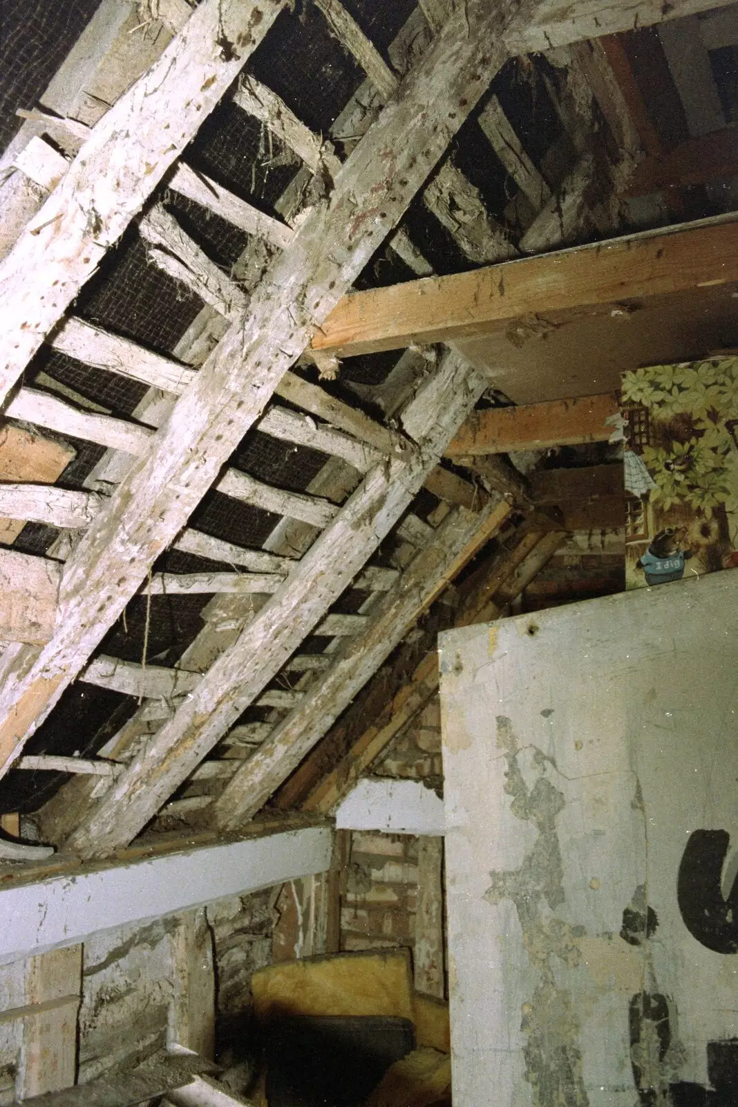 More wreckage, from Hale-Bopp and Bedroom Demolition, Brome, Suffolk - 10th May 1997